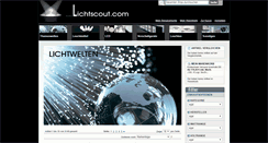 Desktop Screenshot of lichtscout.lichtlieferant.de